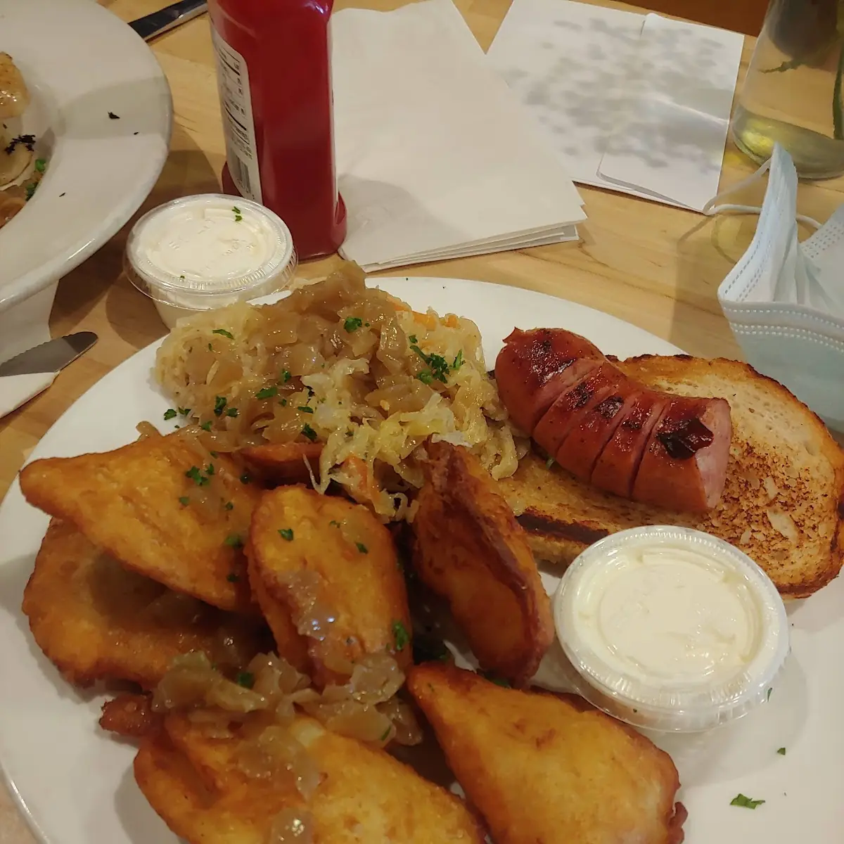 German Sausage and Sauerkraut
