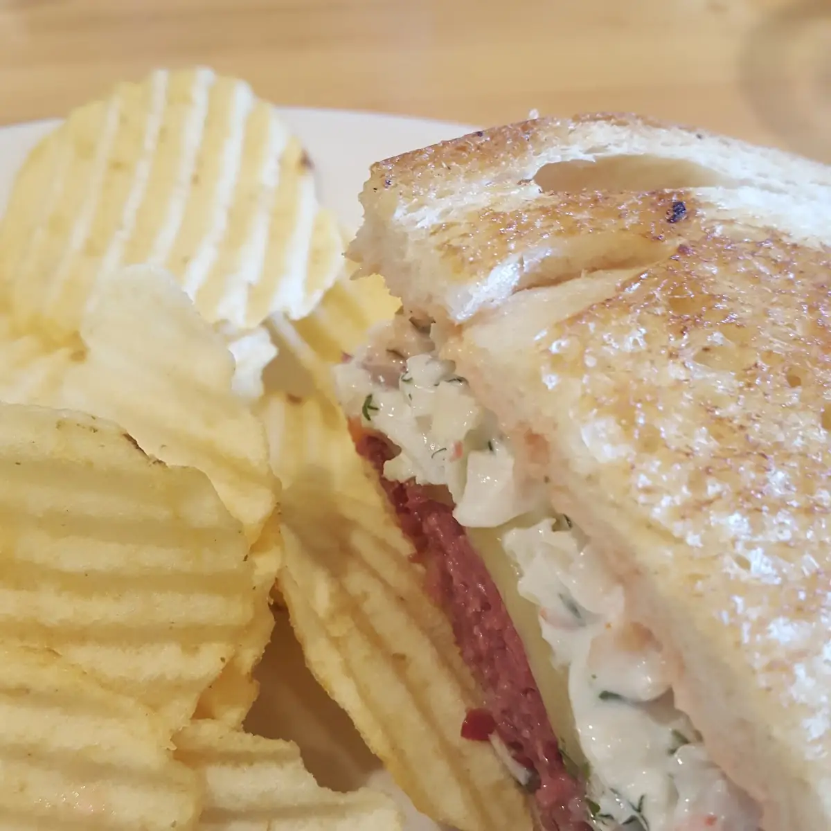 Wigley's Corned Beef Rueben