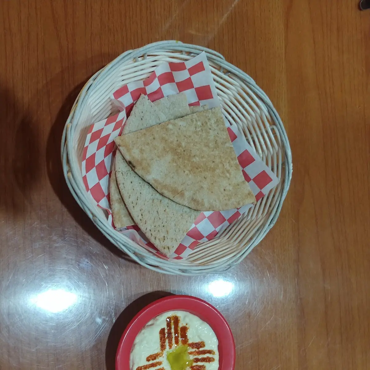 Hummus and Pita Bread