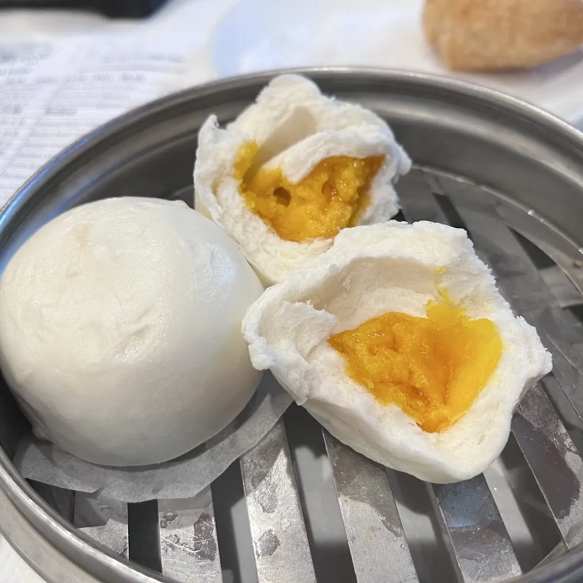 Salted Egg Custard Bun