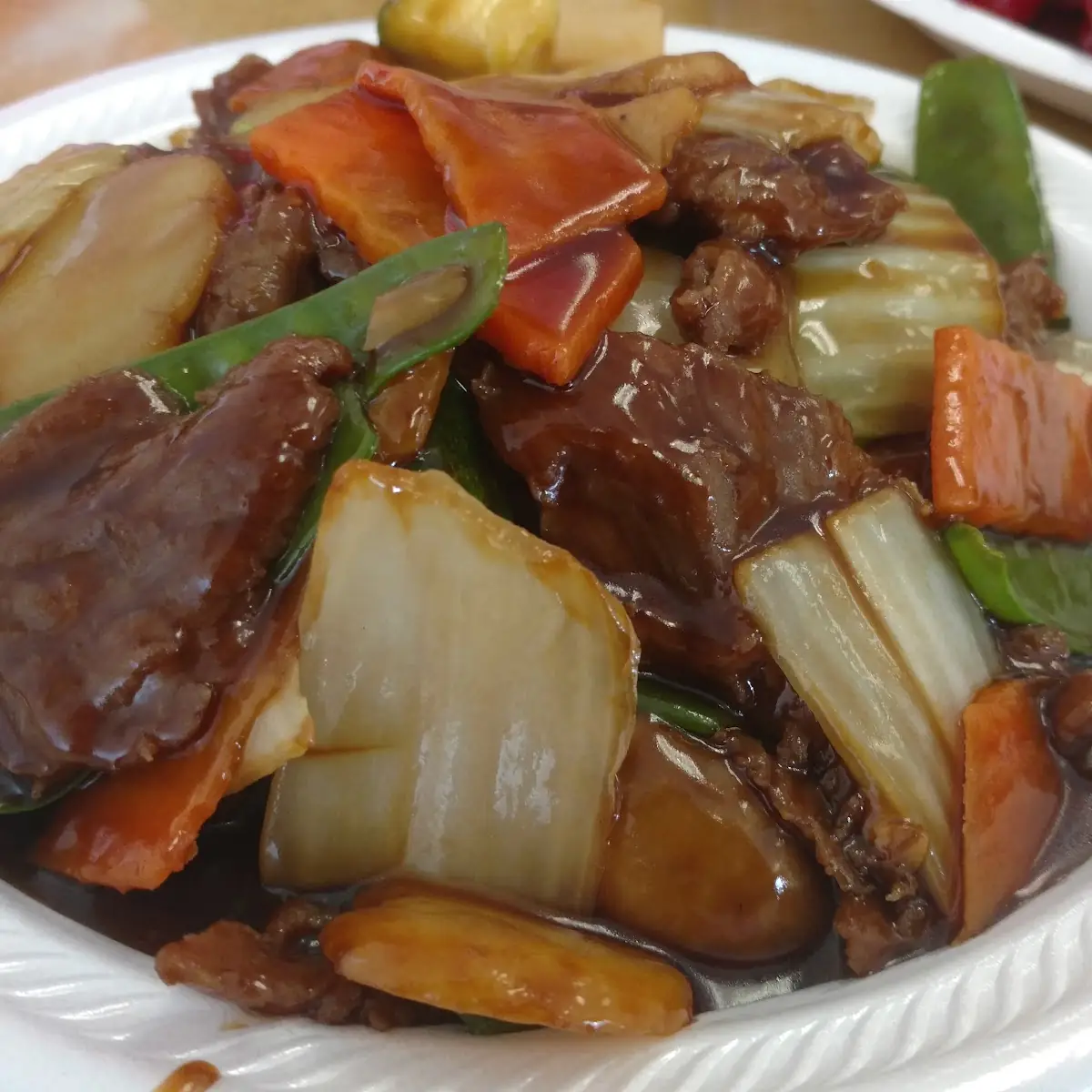 Beef with Chinese Vegetable Combo