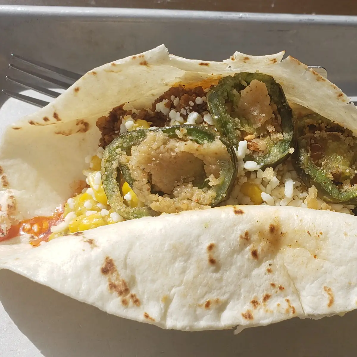 Spicy Chorizo Taco