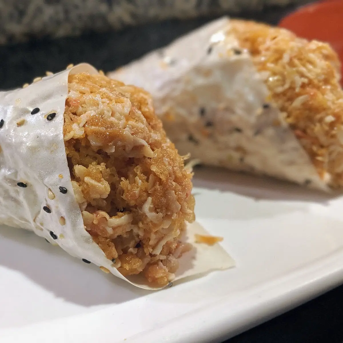 Sho Special Hand Roll Wrapped in Soy Paper