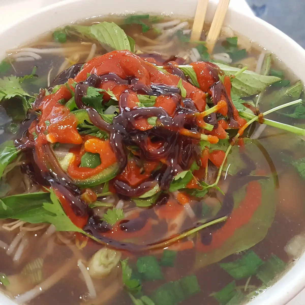 Vietnamese Pho Noodle Soup