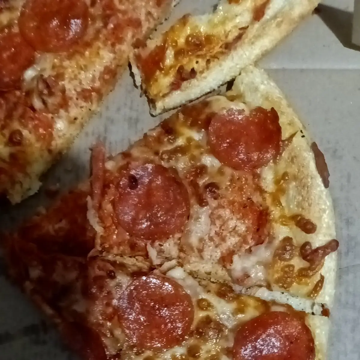 Sad Pepperoni Pizza