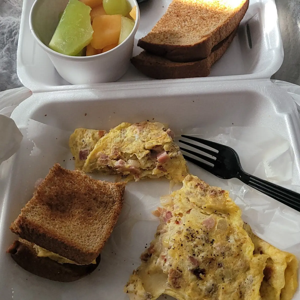 Ham and Cheese Omelet