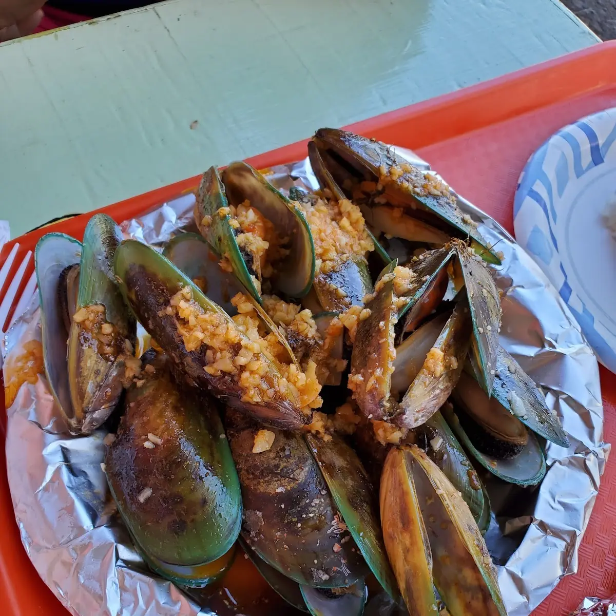 Coconut Shrimp Steamer Clams