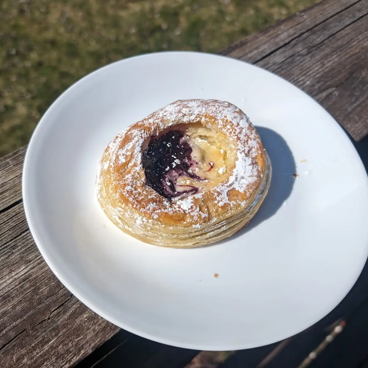 Blackberry Honey Danish