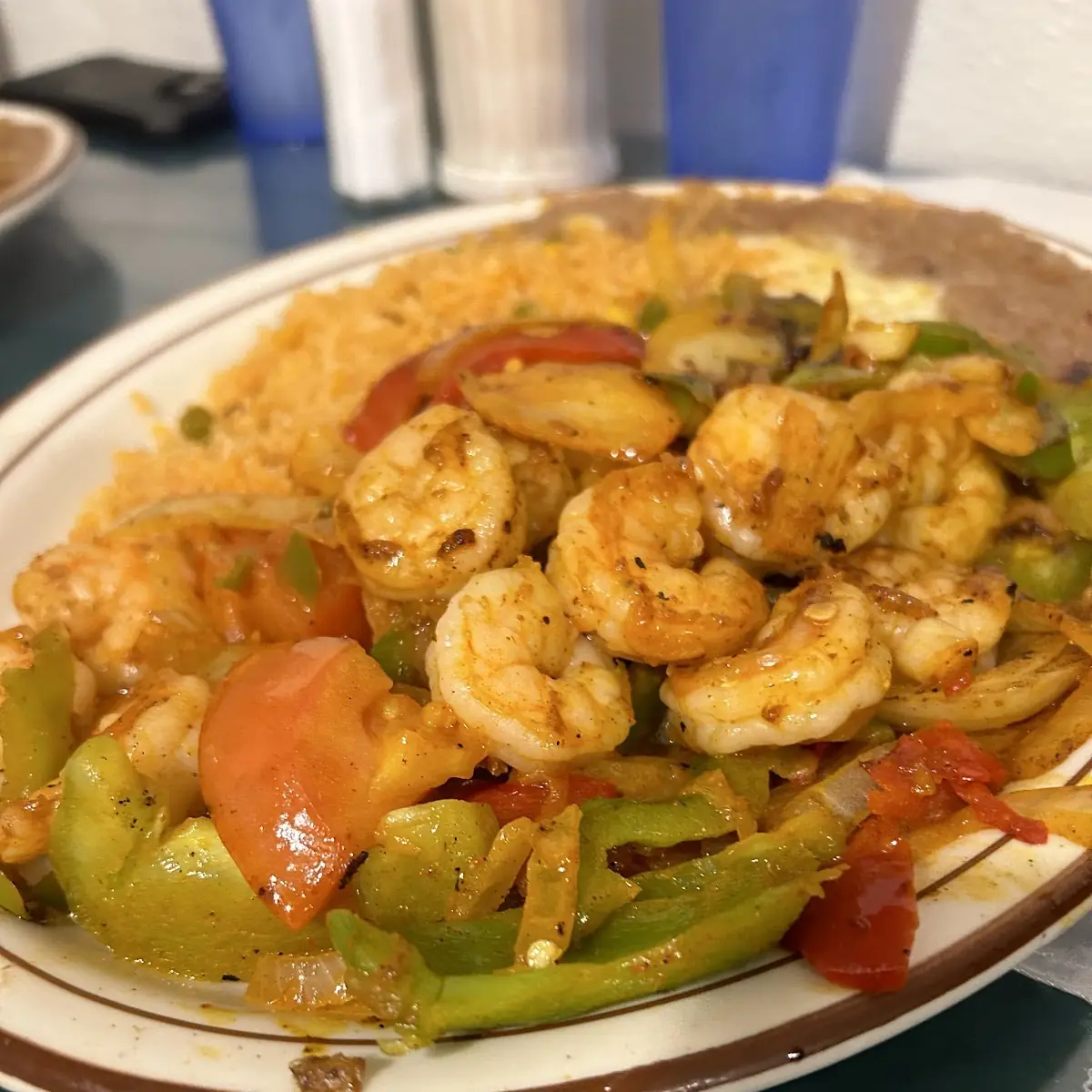 Shrimp Fajitas