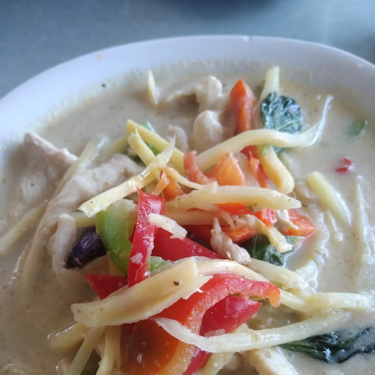 Green Chicken Curry Med