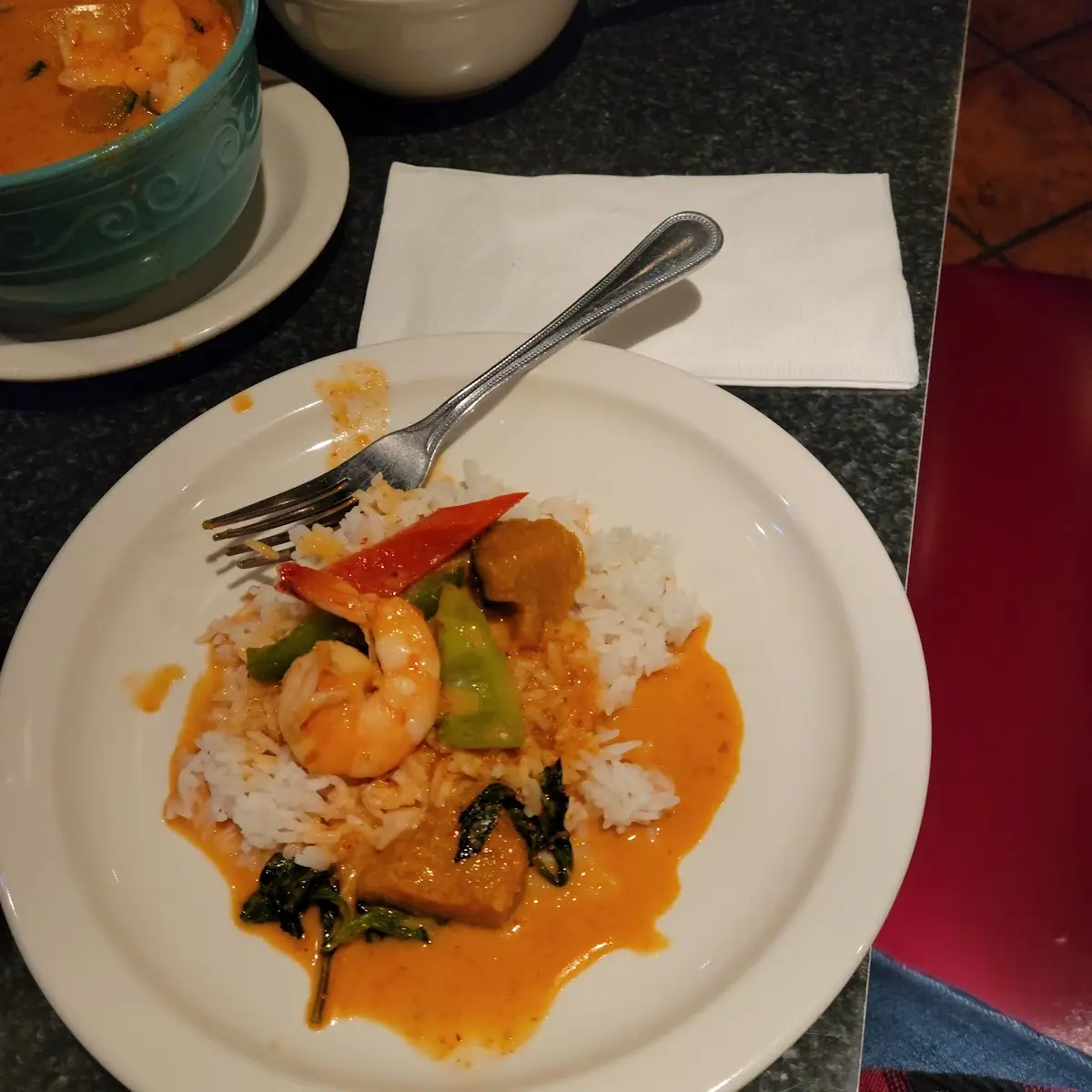 Pumpkin Curry with Shrimp