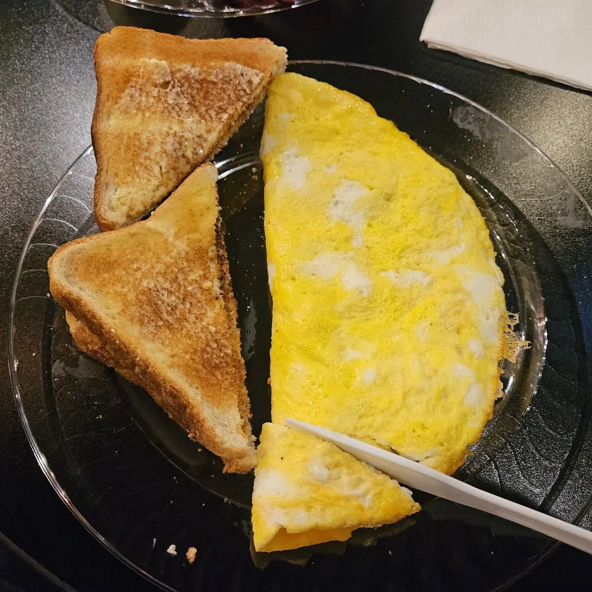 Cheese & Bacon Omelette