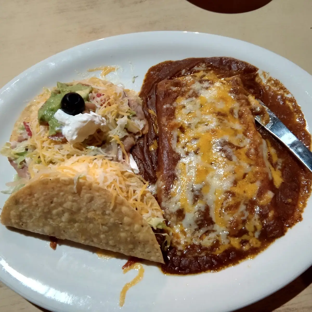 Enchilada Plate