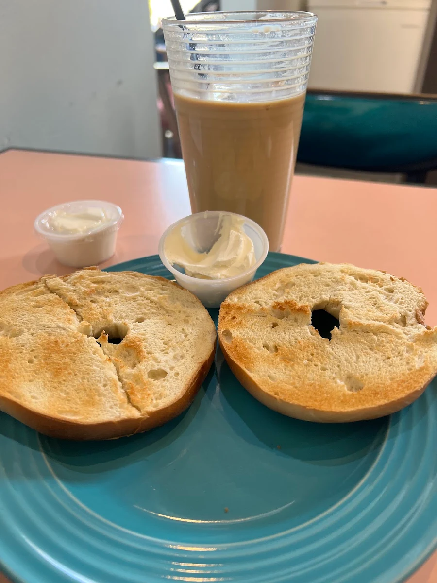 Plain Bagel with Cream Cheese