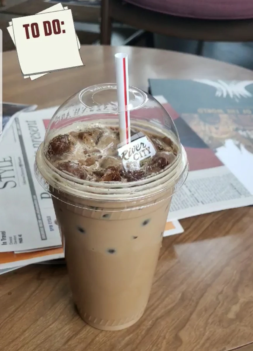 Raspberry Iced Mocha
