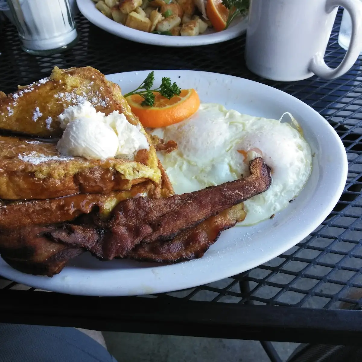 Stuffed French Toast Combo