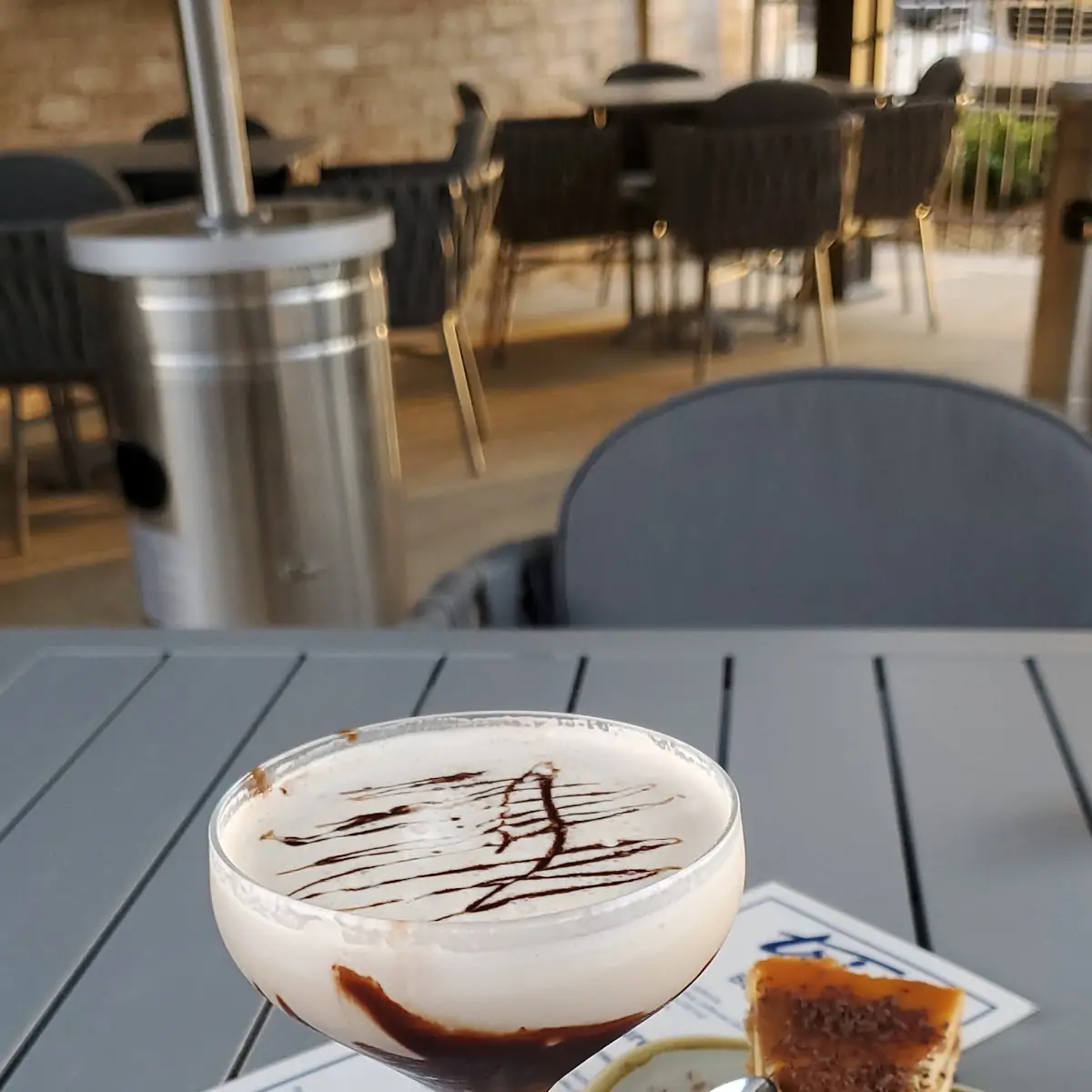 Turtle Cheese Cake and Chocolate Martini
