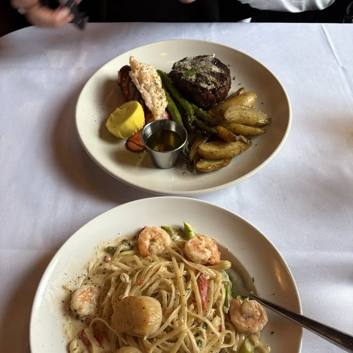 Seafood Trio Pasta
