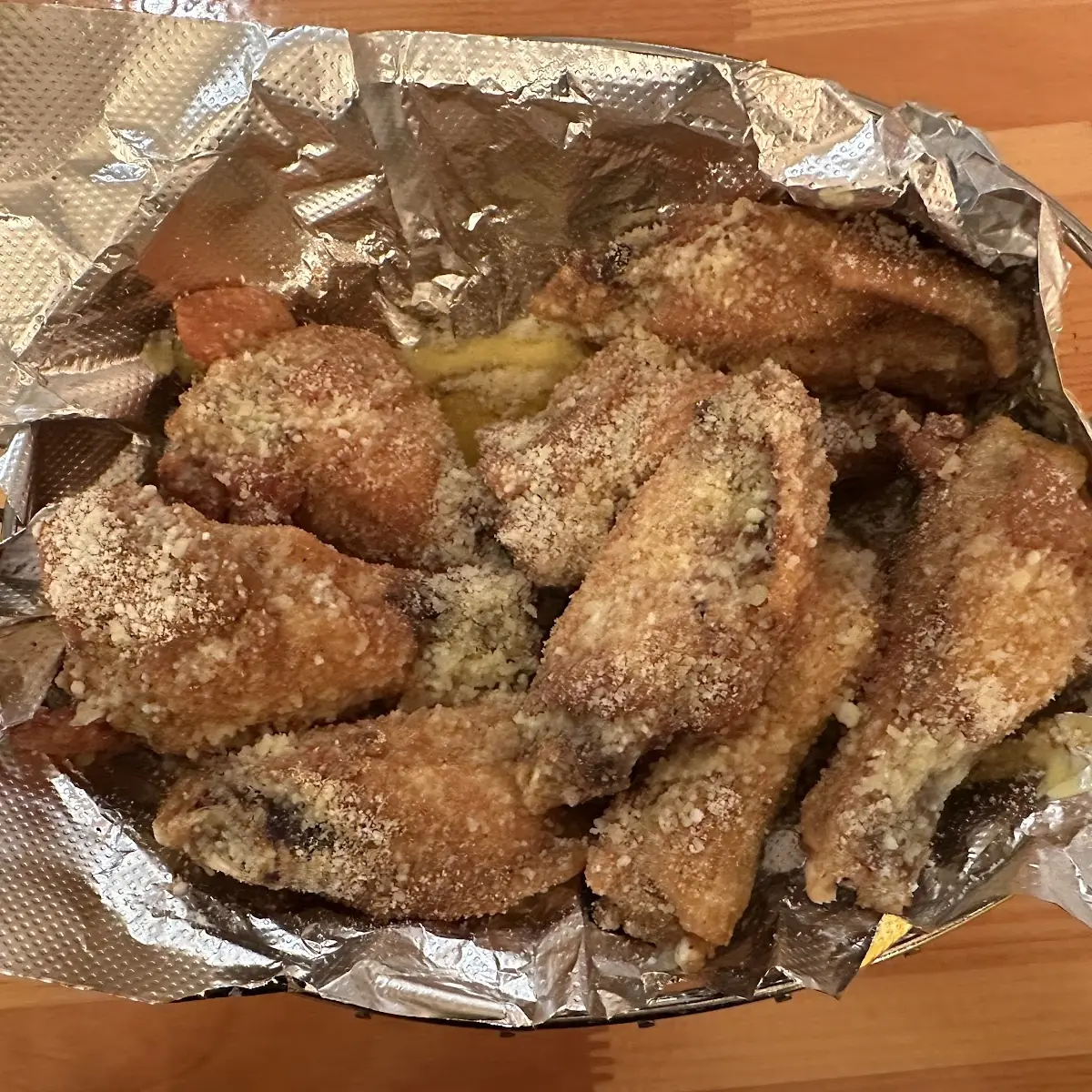 Garlic Parmesan Wings