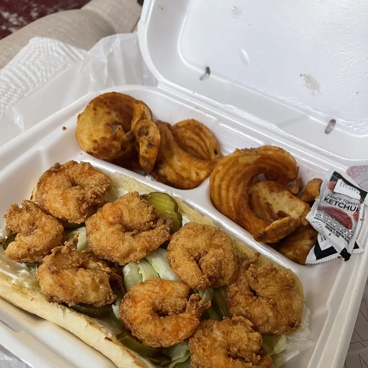 Fried Shrimp PO Boy