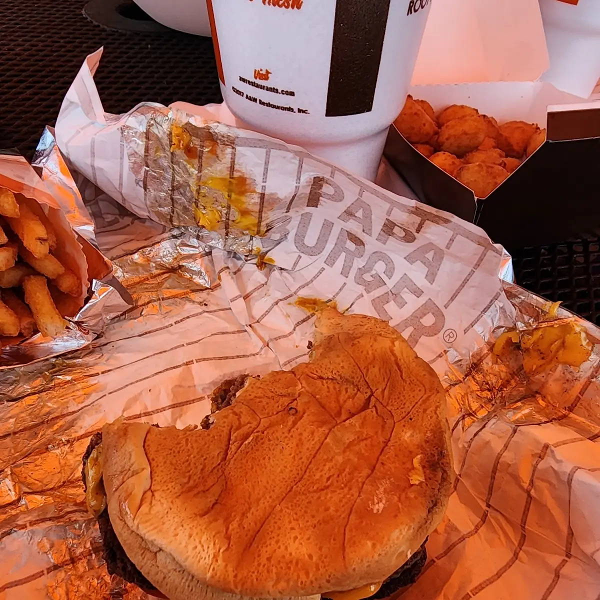 Double Cheese Burger Combo