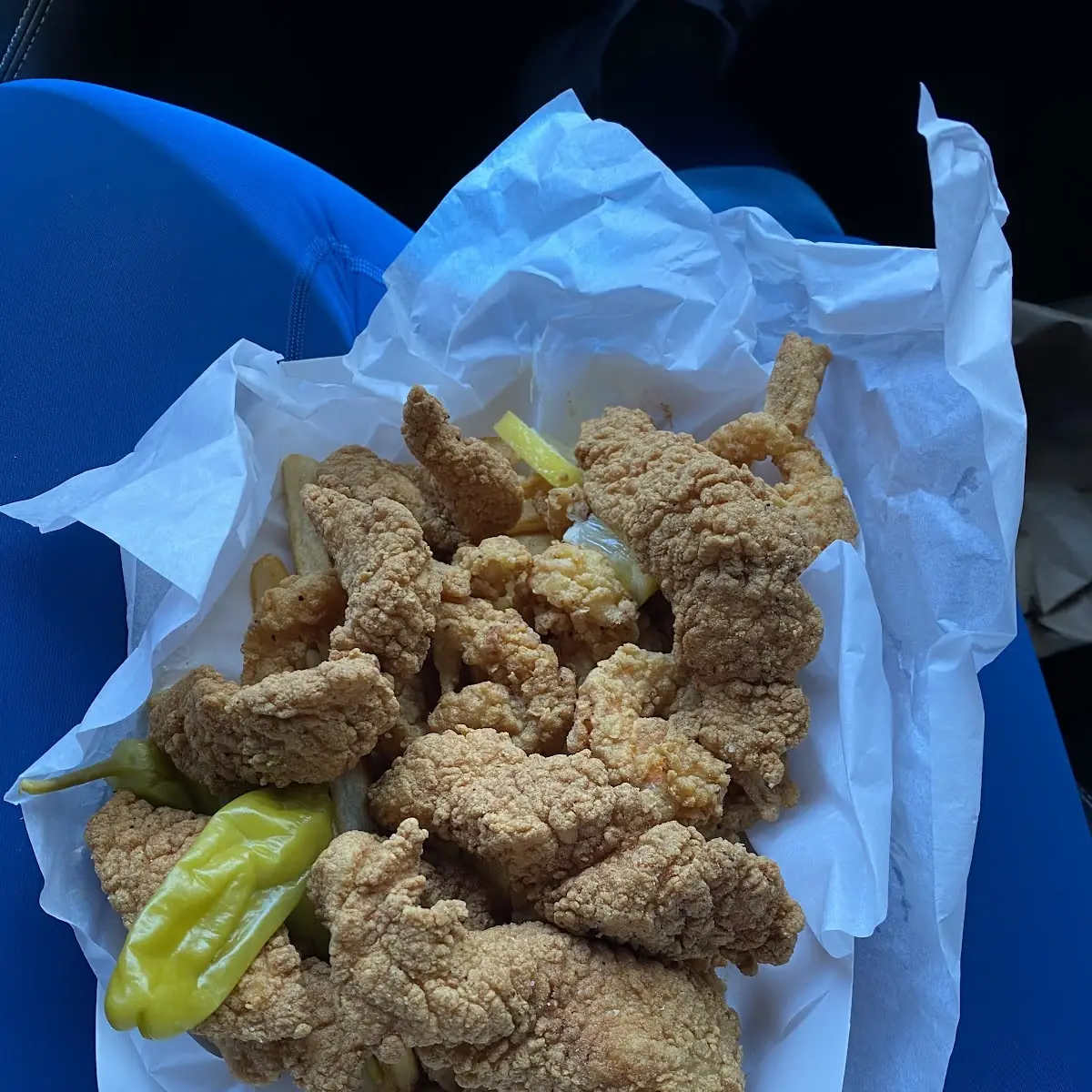 Catfish and Fried Shrimp Combo