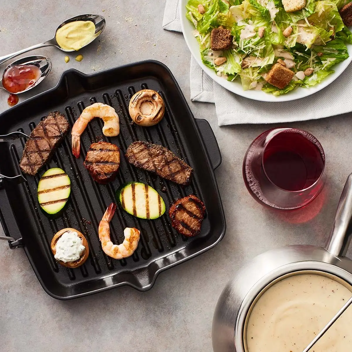 Cast-Iron Grill