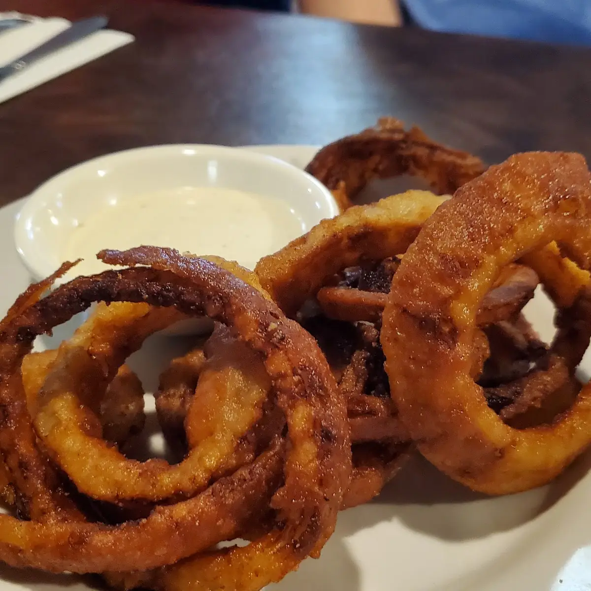 Burnt Onion Rings