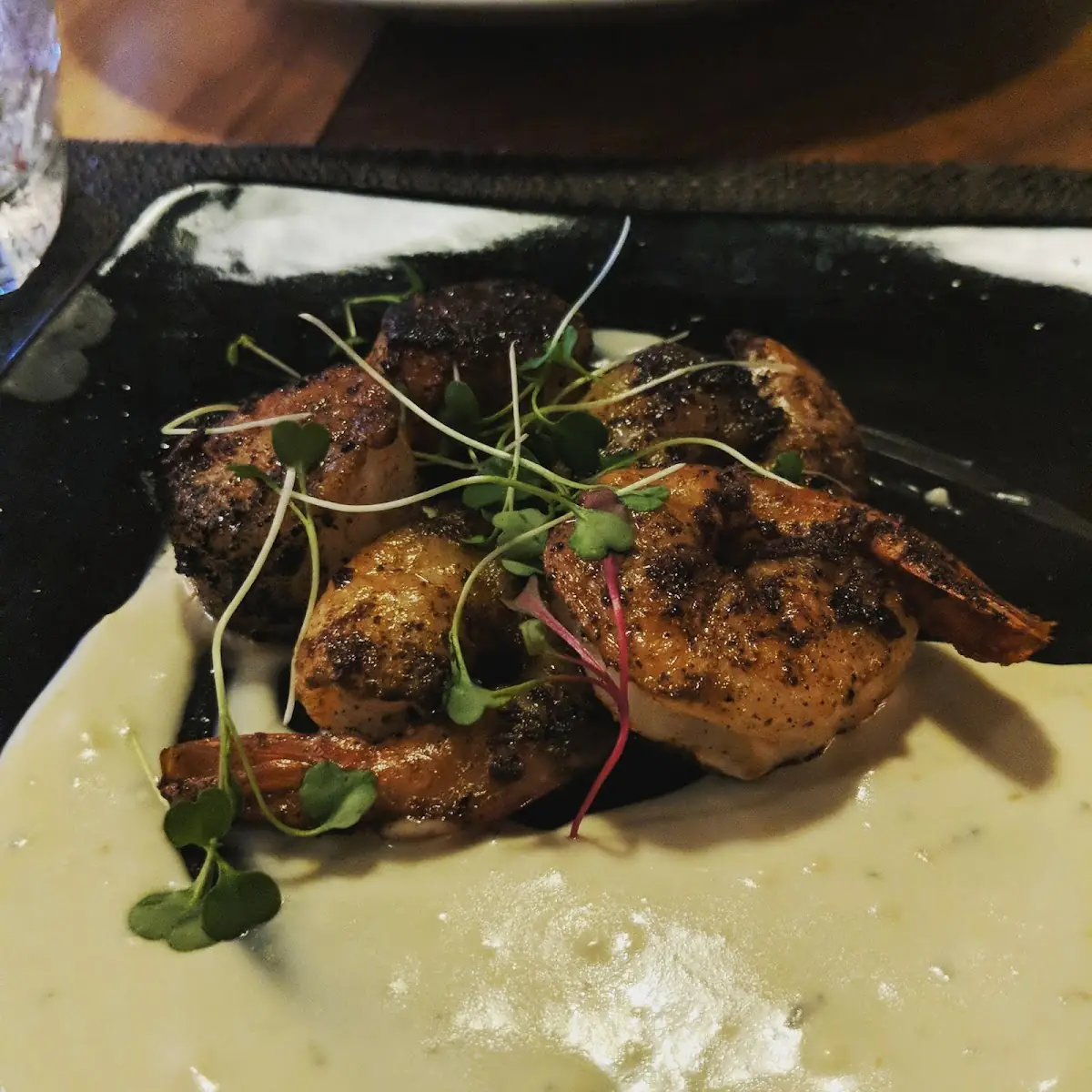 Blackened Shrimp & Scallops