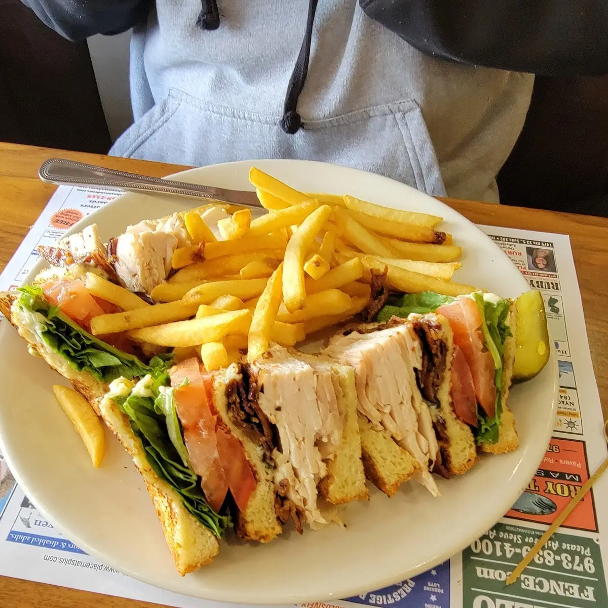 Turkey Club Sandwich