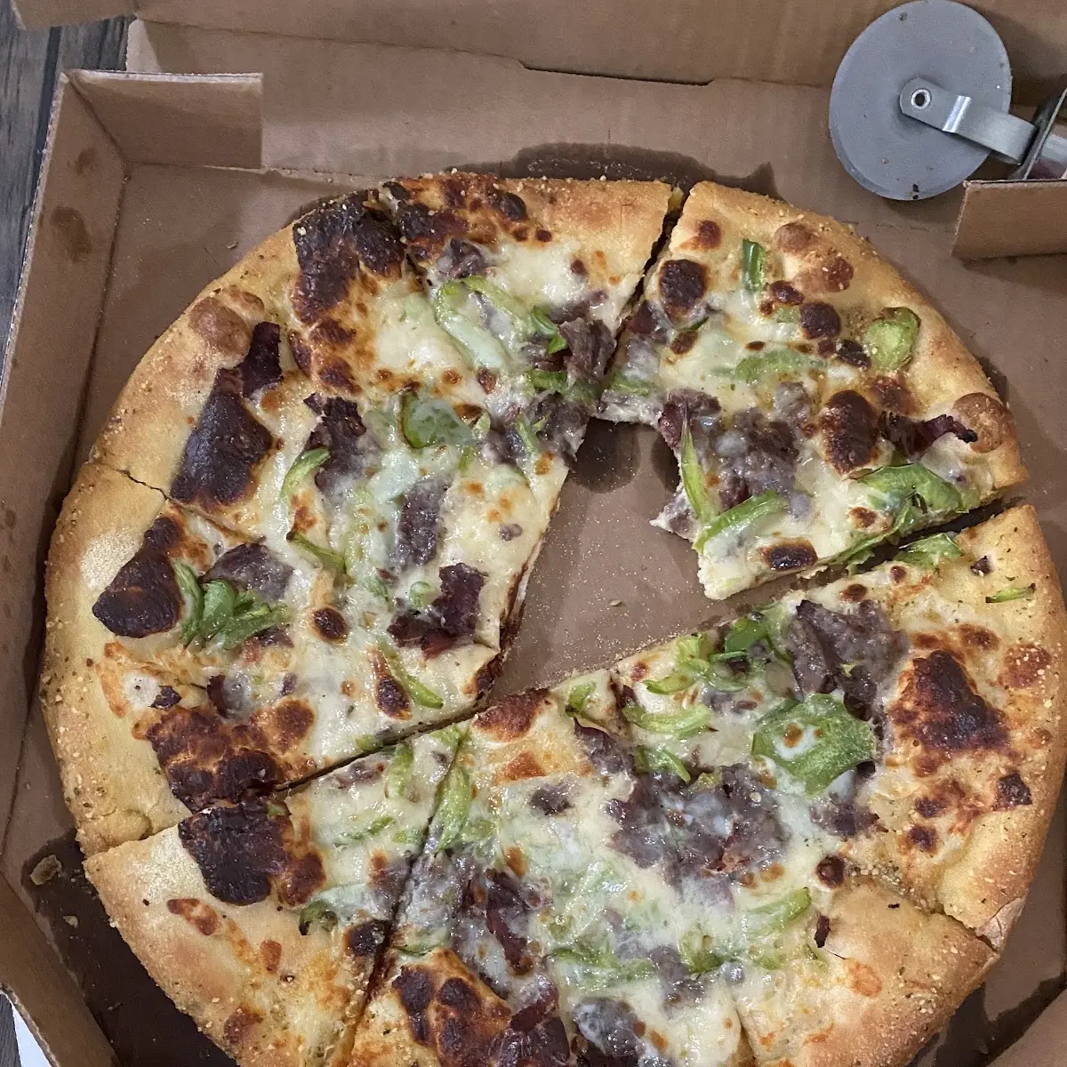 Philly Cheesesteak Pizza