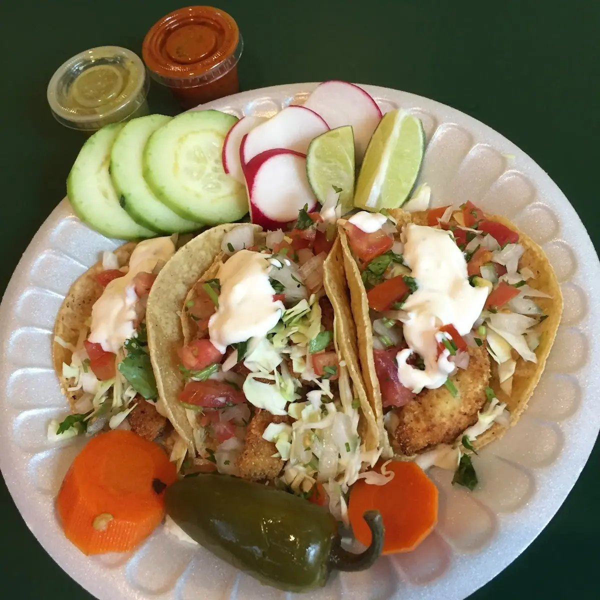 Fish Tacos Carne Asada