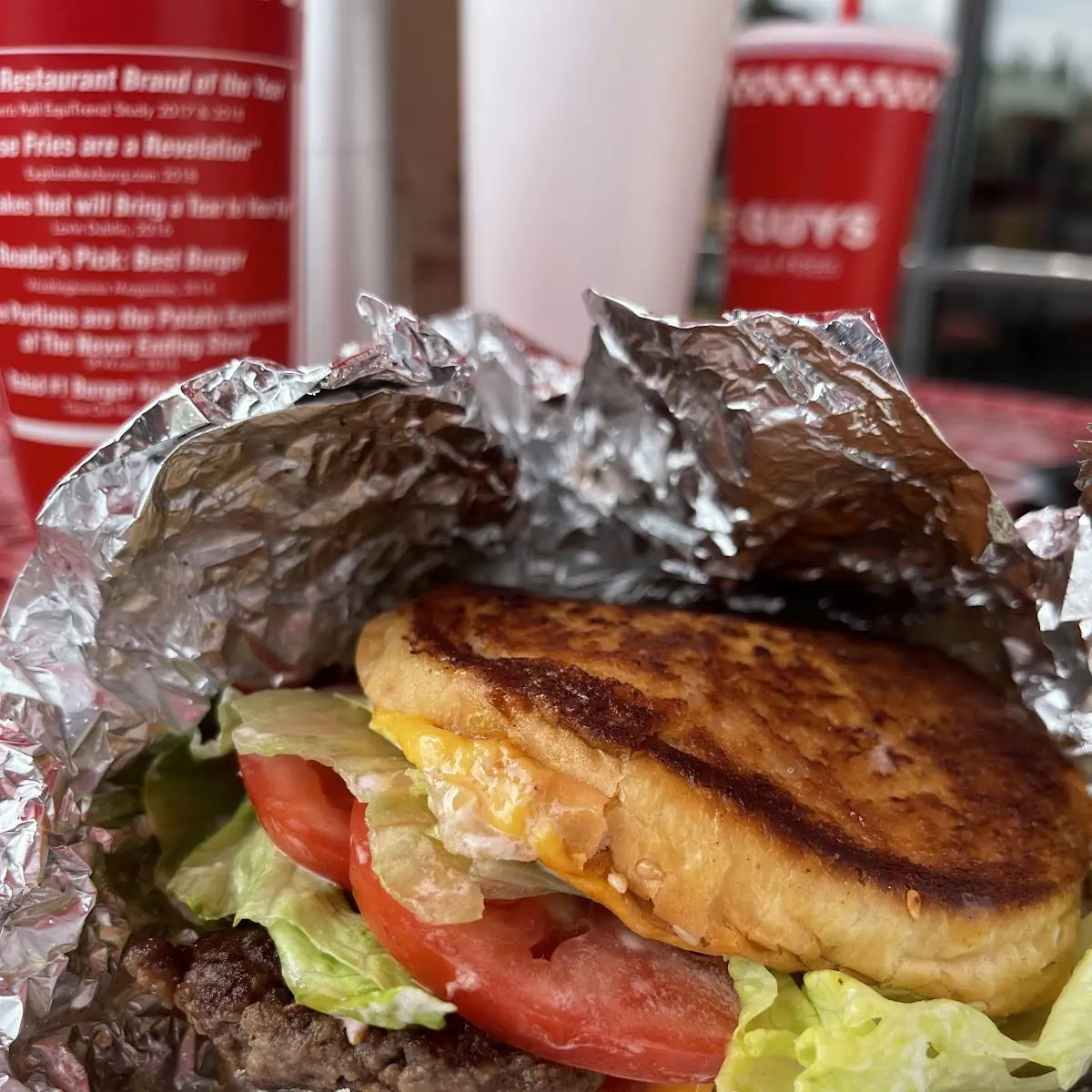 Grilled Cheese Burger