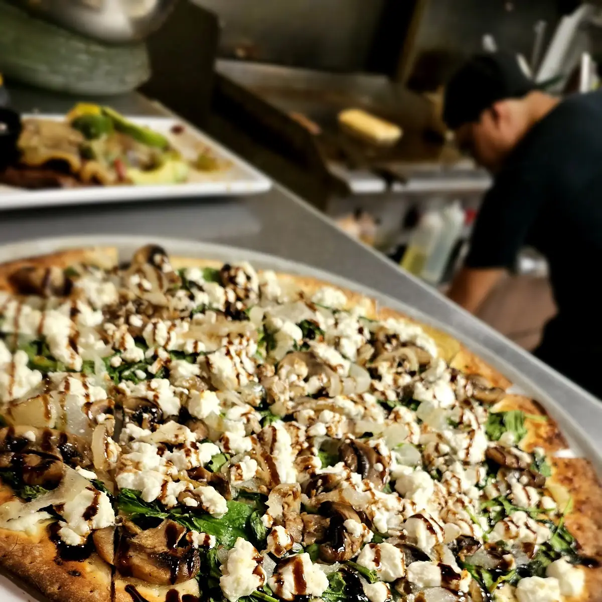 Goat Cheese Pizza