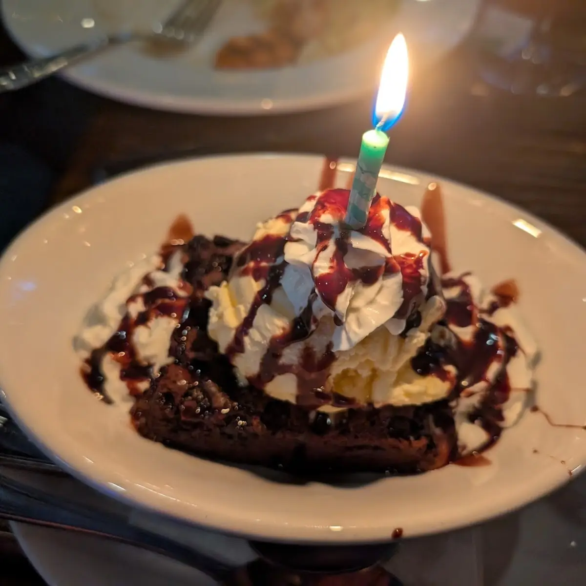 Brownie Sundae