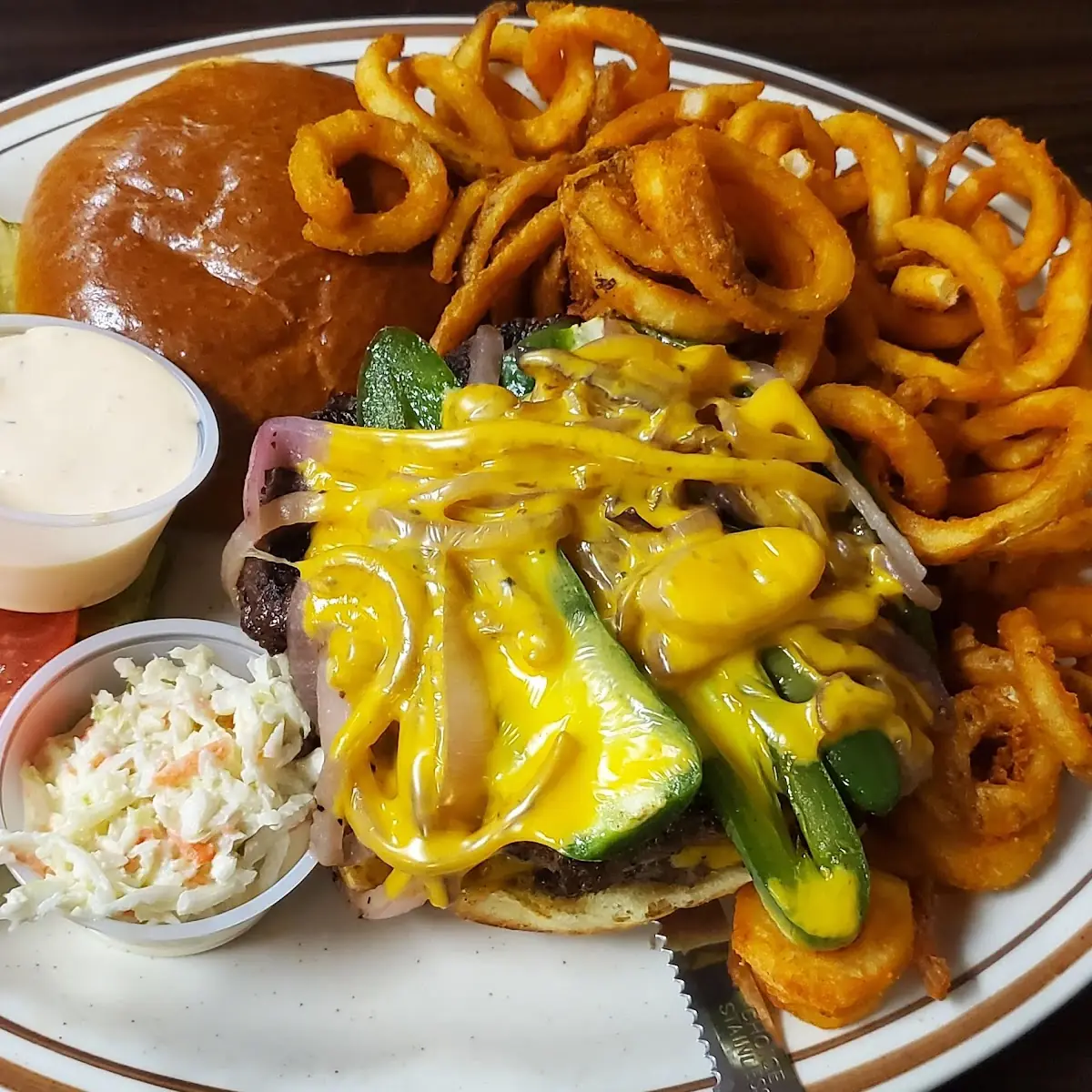 Macho Burger with Extra Patty
