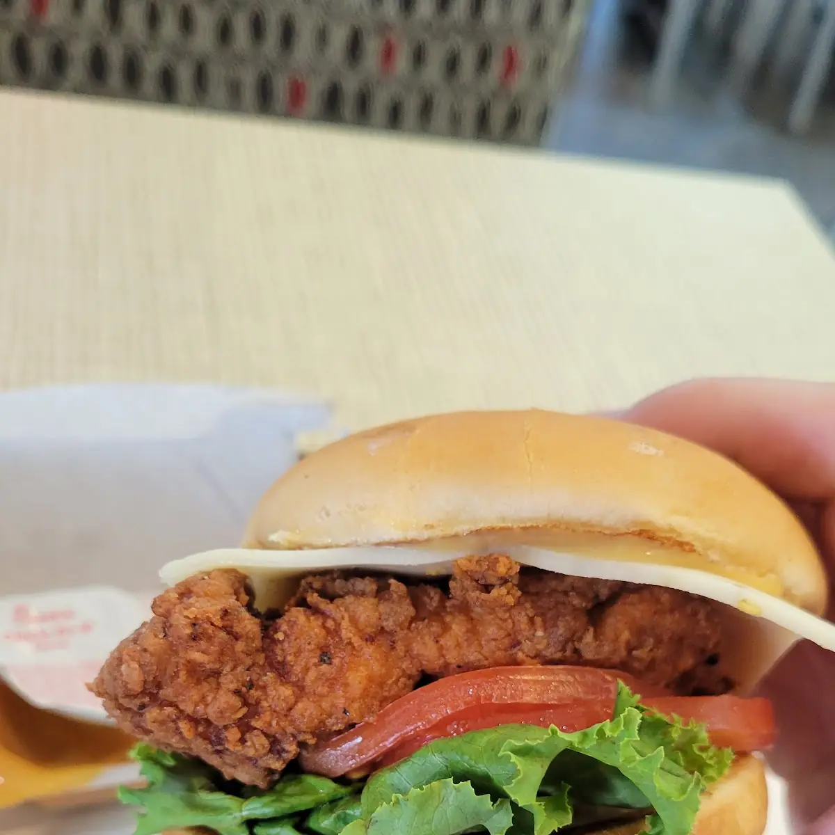 Spicy Deluxe Crispy Chicken Sandwich