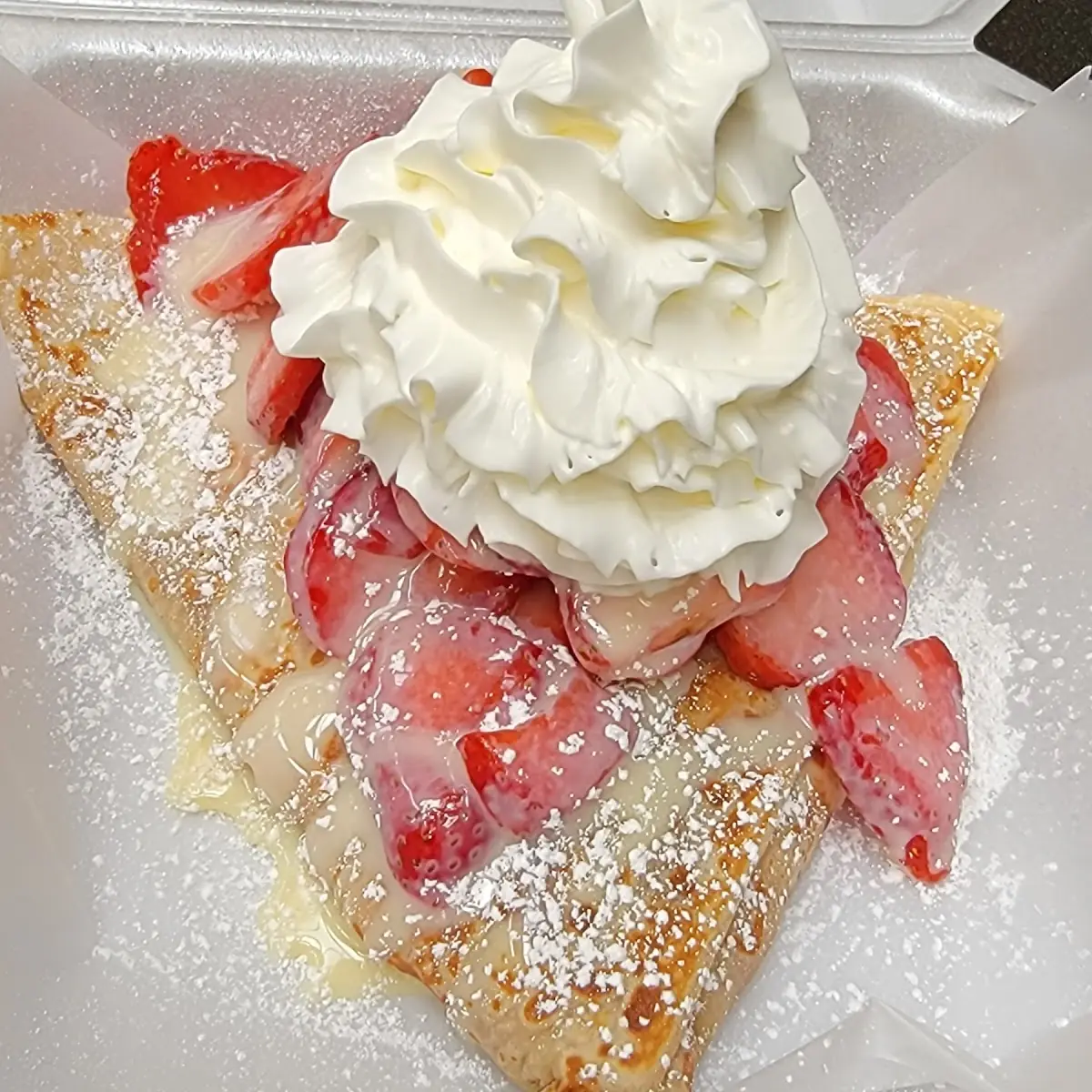 Strawberry Banana Crepes