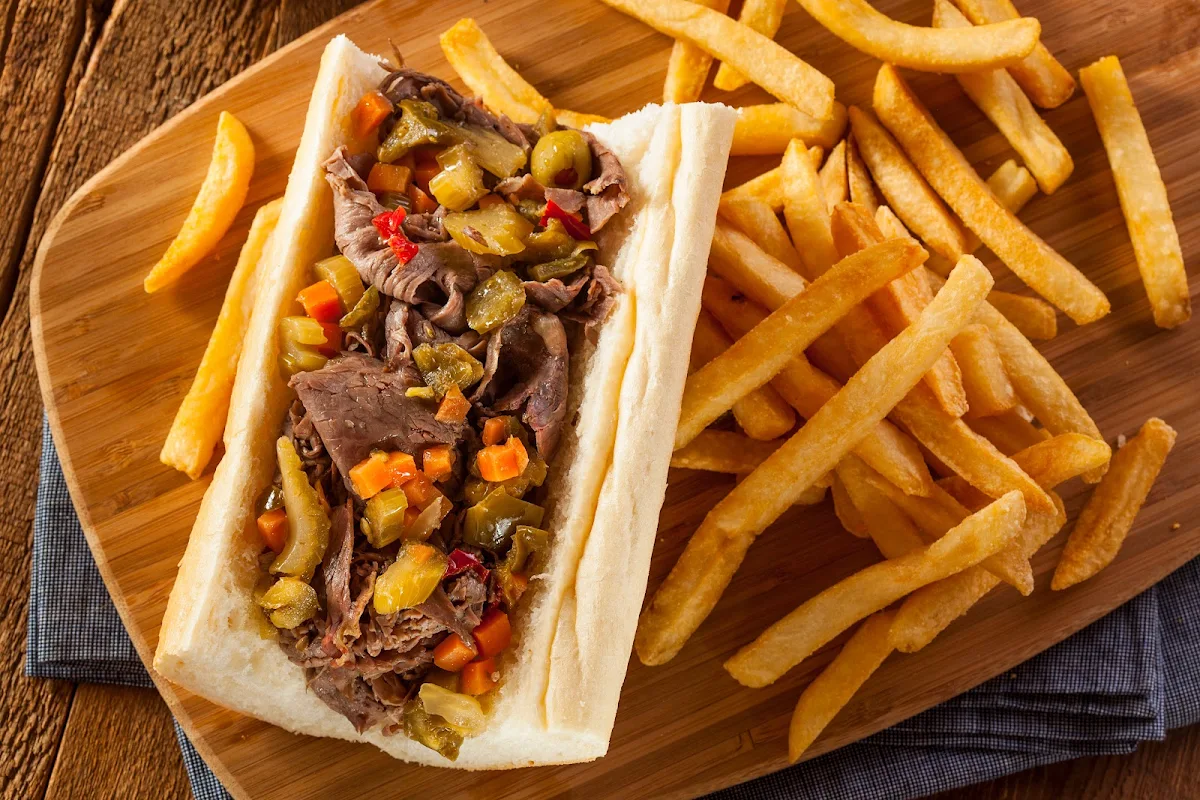 Italian Beef Sandwich Combo