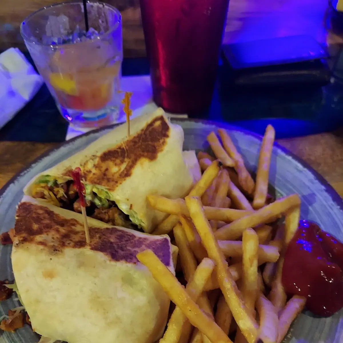 Chrispy blt Chicken Wrap