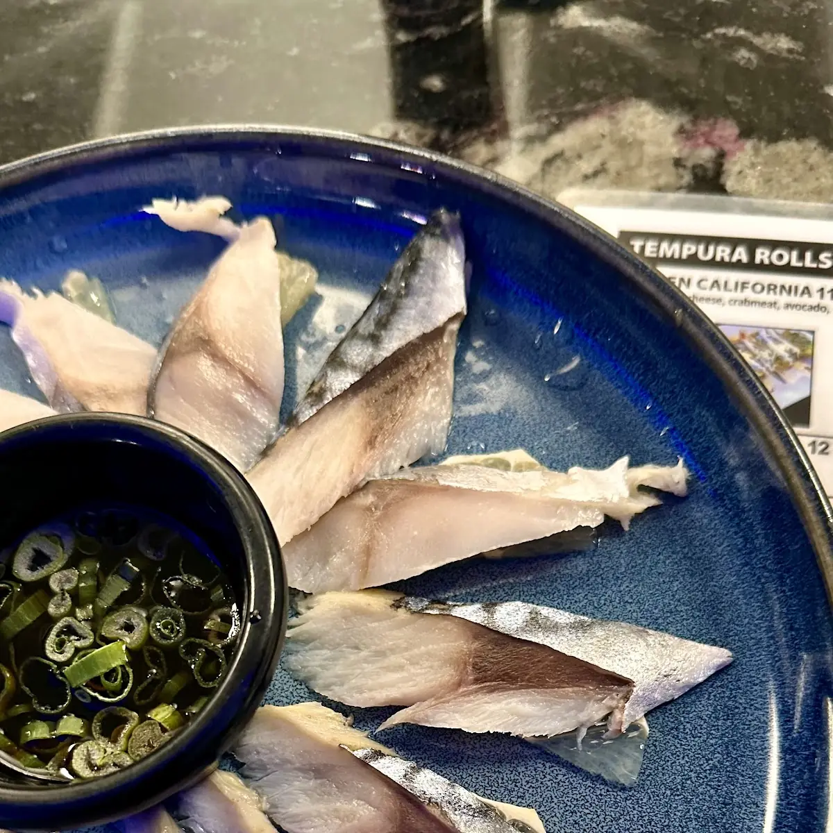 Mackerel Sashimi