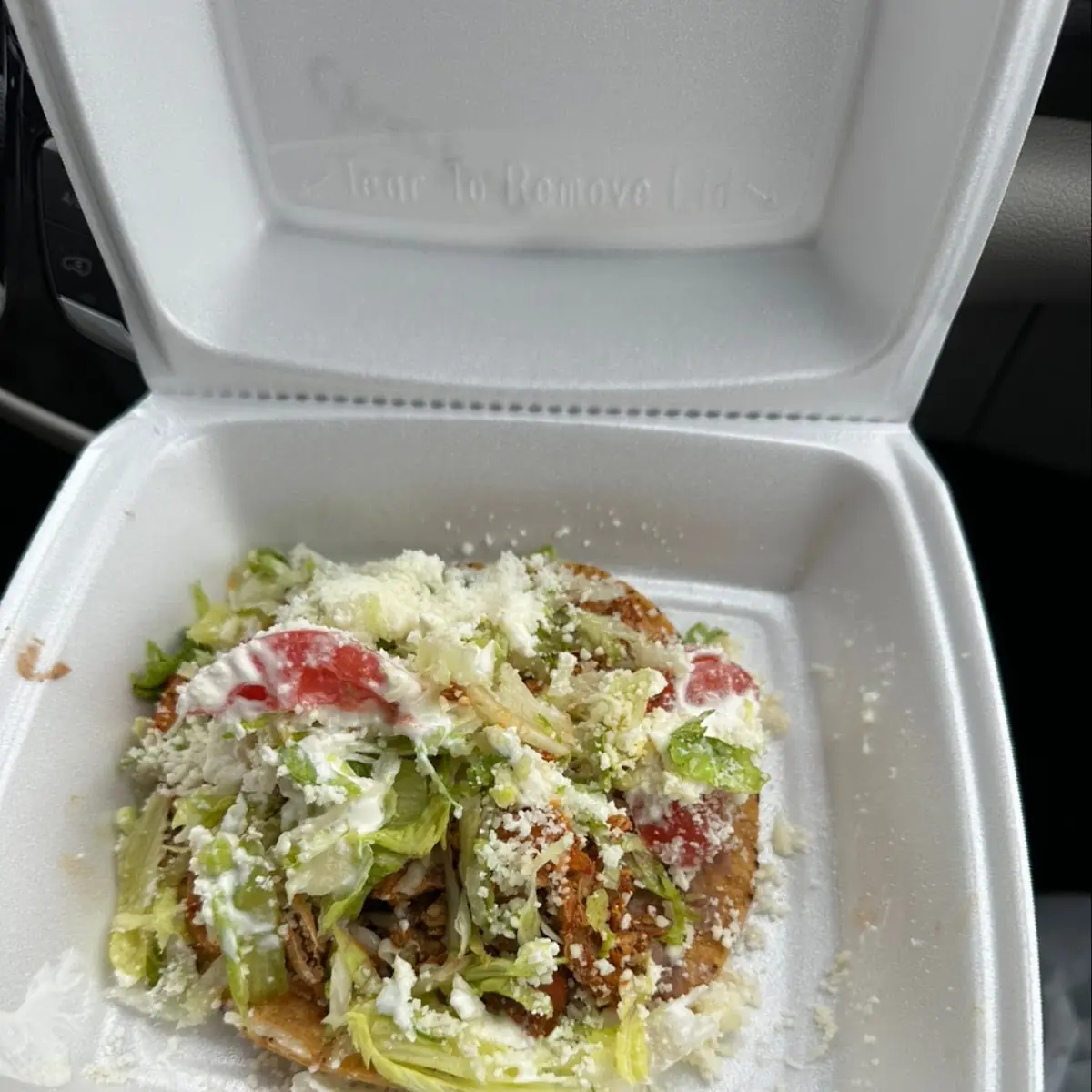 Chicken Tostada