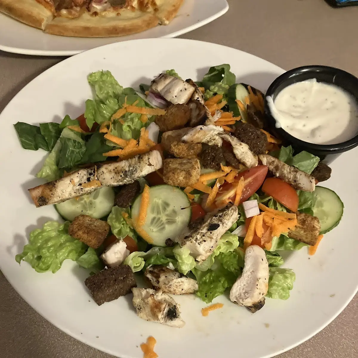 House Salad with Grilled Chicken