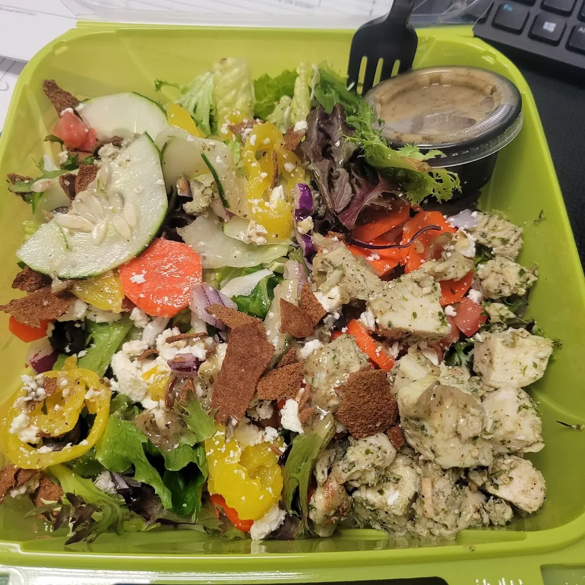 Mediterranean Chicken Salad