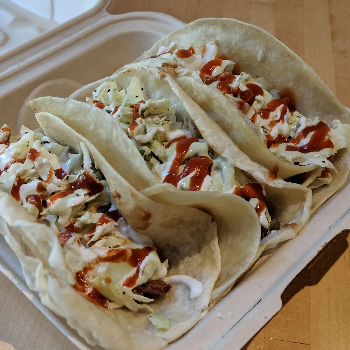 Crispy Chicken Soft Tacos