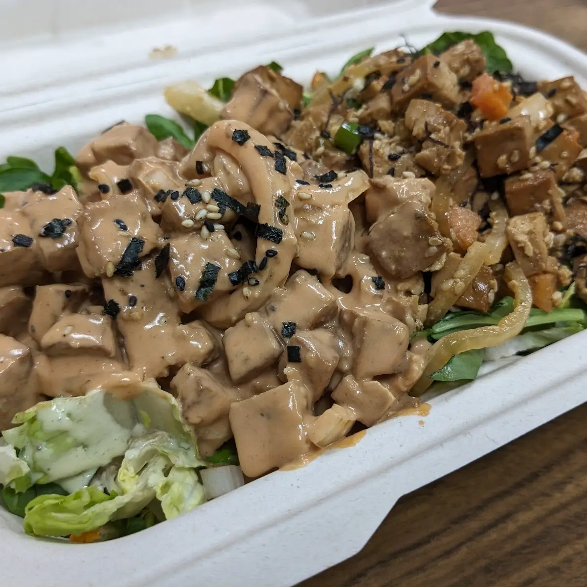 Tofu Poke Bowl