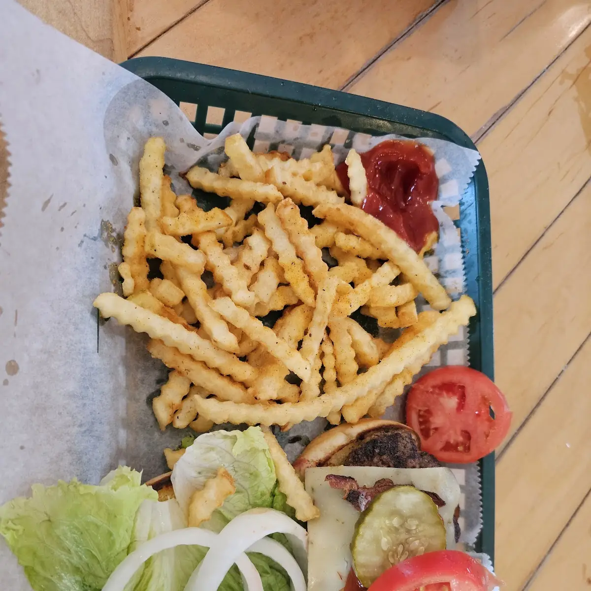 Bacon Cheese Burger Combo