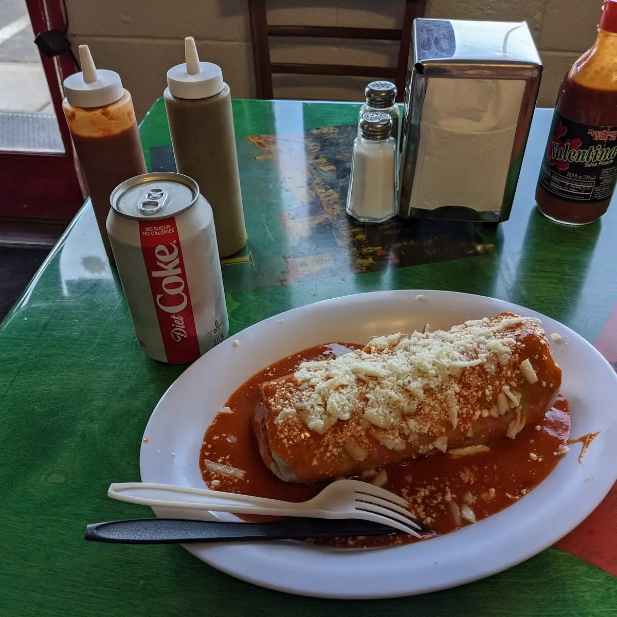 Smothered Carnitas Burrito