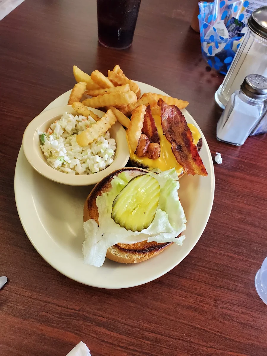 Bacon Cheeseburger Platter