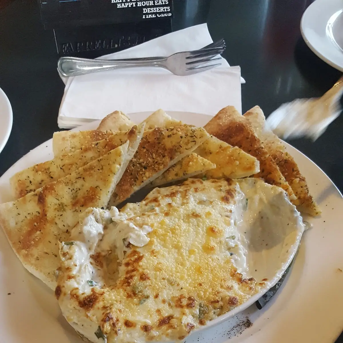 Bread and Artichoke Dip